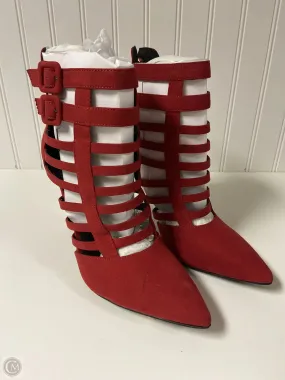 Shoes Heels Stiletto By Guess In Red, Size: 11 Party Ready All Season Use