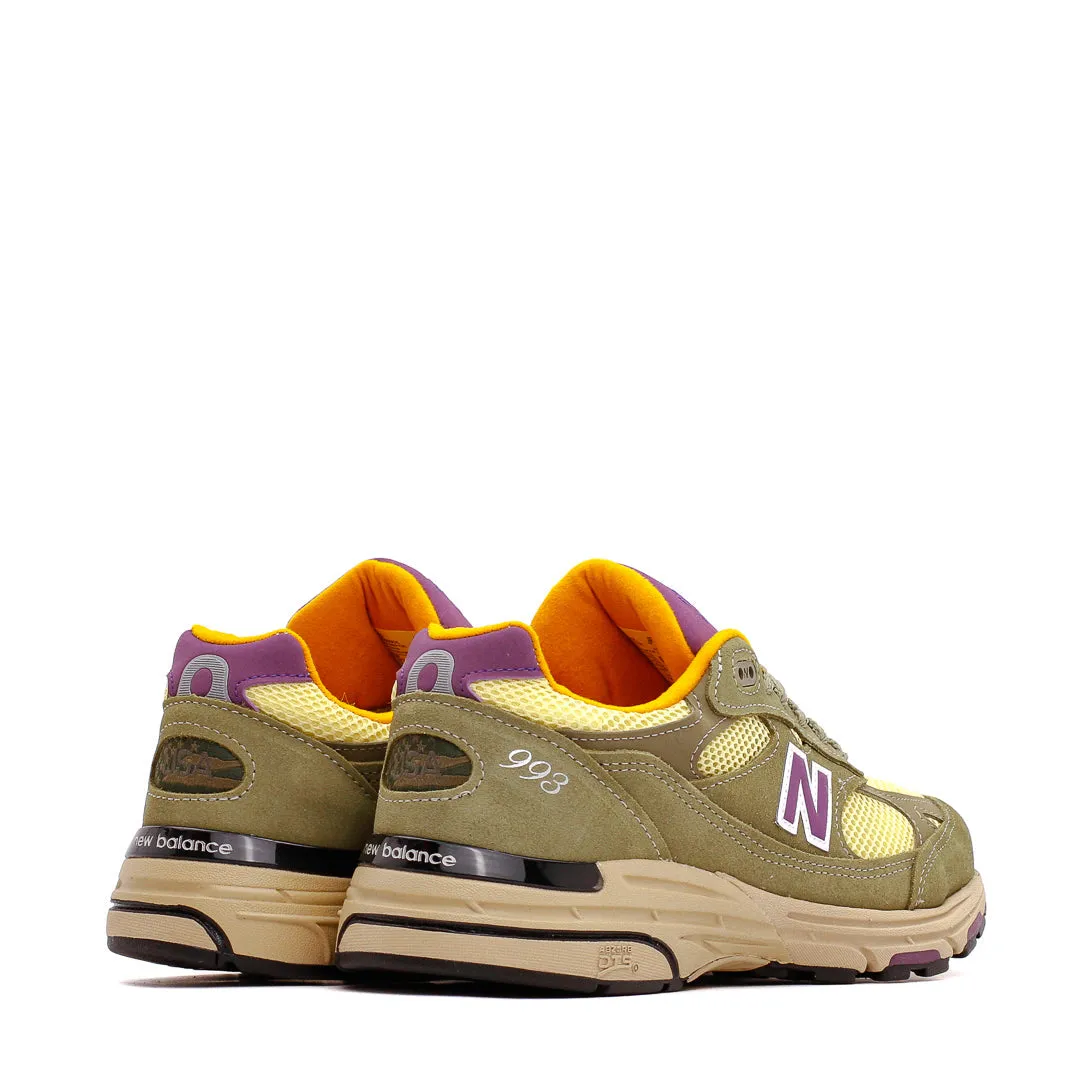 shoe care products mid - range running shoes New Balance Unisex 993 Olive Leaf U993OL