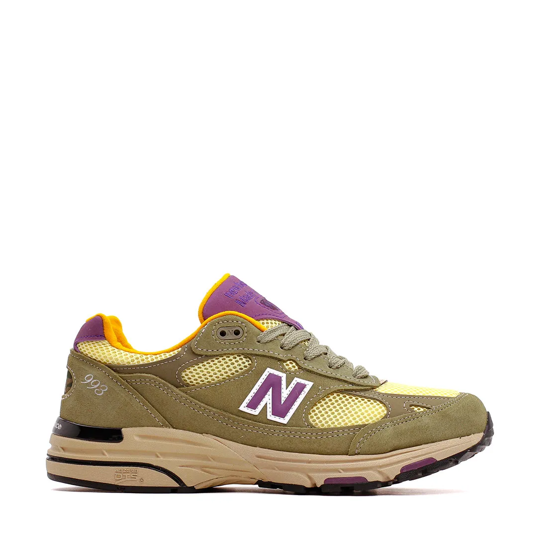 New Balance Unisex 993 Olive Leaf U993OL fast - paced suitable