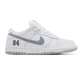 Responsive Ride Experience Nike SB Dunk Low Supreme 94 'White Metallic Silver' (2025)