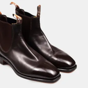 Eco Friendly Material Construction Active Fit R.M.Williams Craftsman Chelsea Boots Chestnut