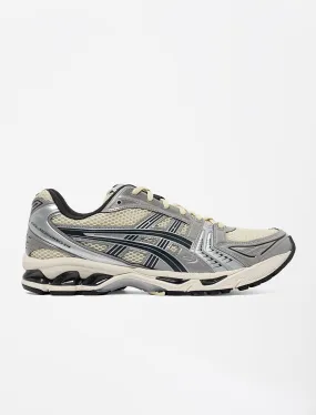 Gel-Kayano 14 (Oyster White/Steeple Grey) Flex Groove Technology Kick Step