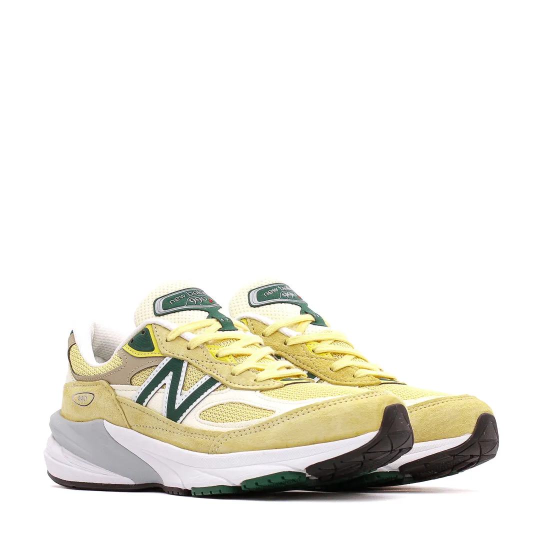 monochromatic shoe look New Balance Unisex 990v6 Sulphur Made In USA U990TE6