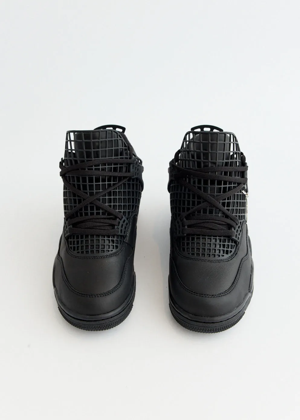 Women's Air Jordan 4 Net 'Black' Sneakers All Around Explore More