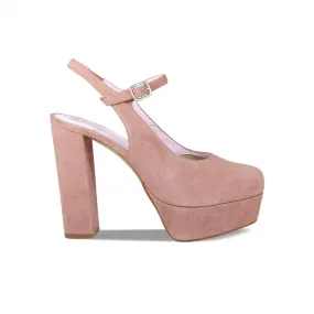 Rita: Rose Suede No Tie mom style