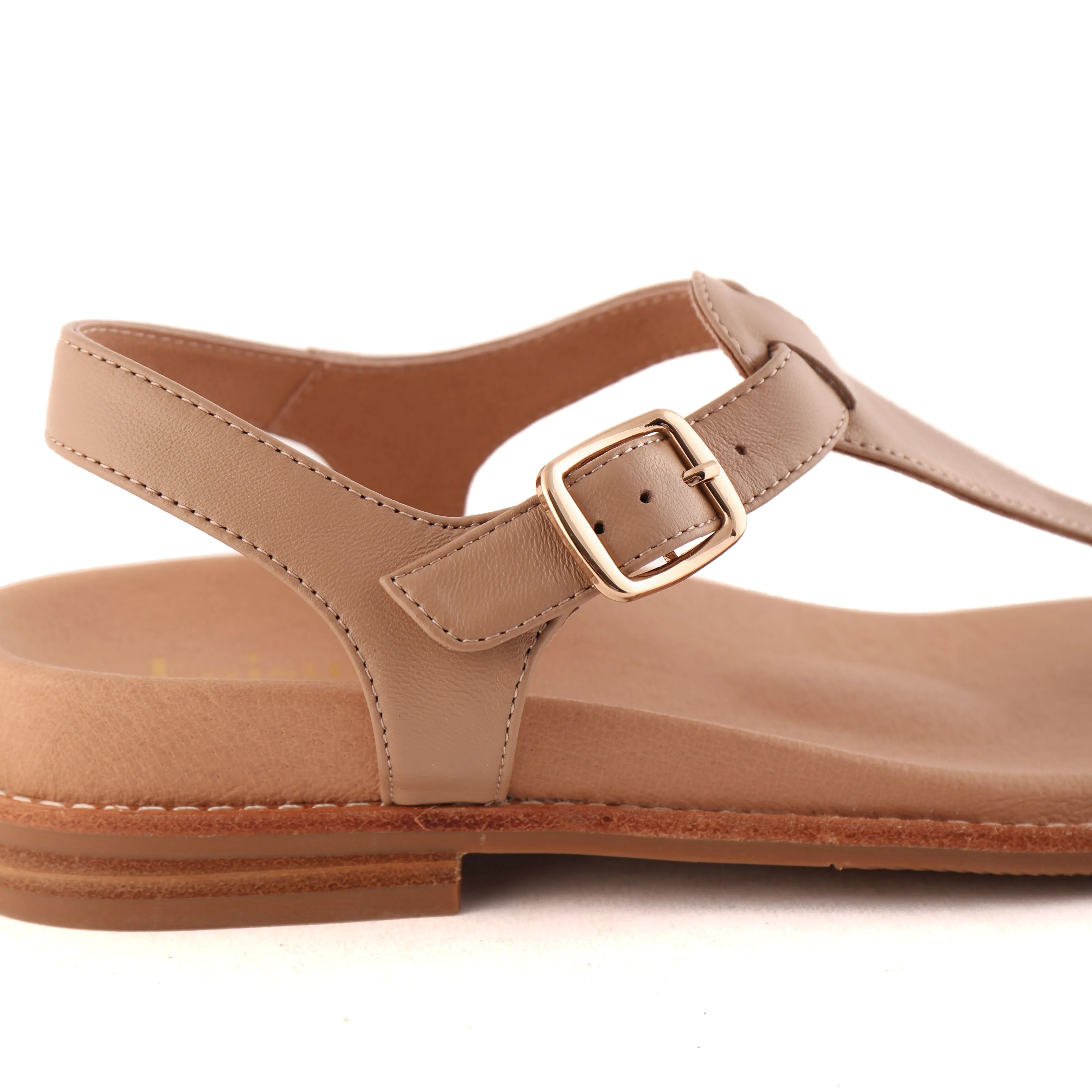 RAMONA Peanut Modern Glow Flat Base