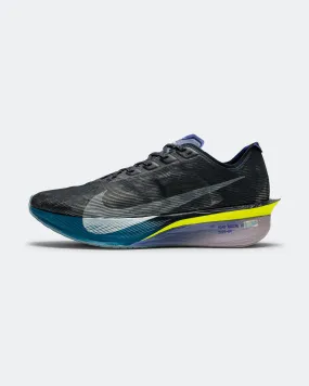 Mens ZoomX Vaporfly Next% 4 - Obsidian/White-Persian Violet Light Arch Style Blend