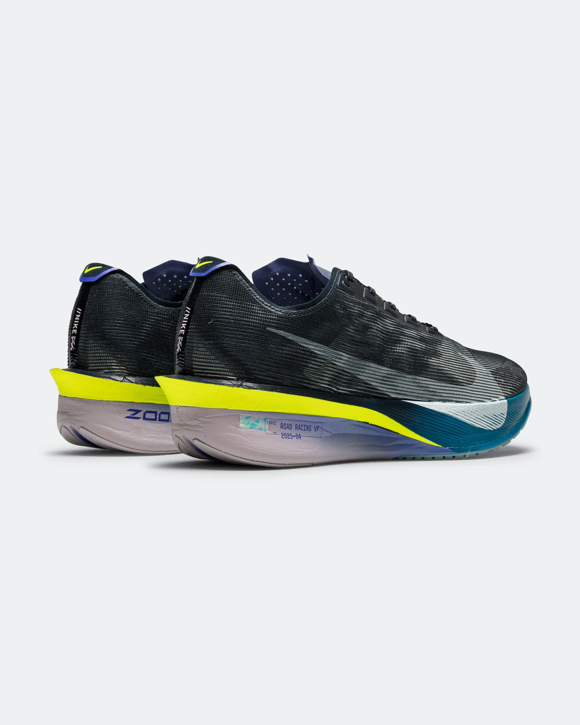 Mens ZoomX Vaporfly Next% 4 - Obsidian/White-Persian Violet Supportive sole Cool Fit