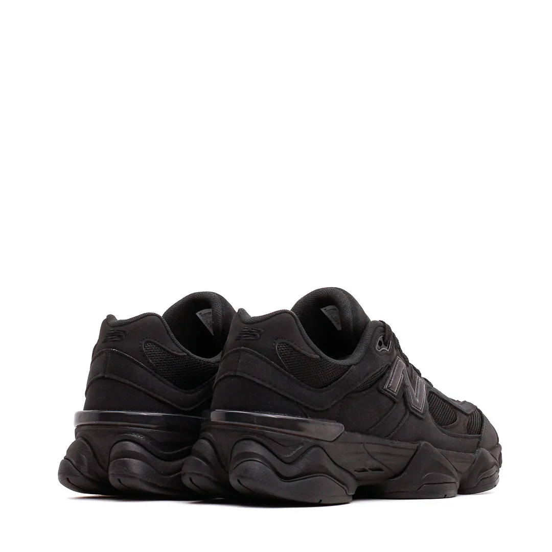 Well   Ventilated Anti - Fungal New Balance Junior 9060 Lace Black Phantom GC9060BB