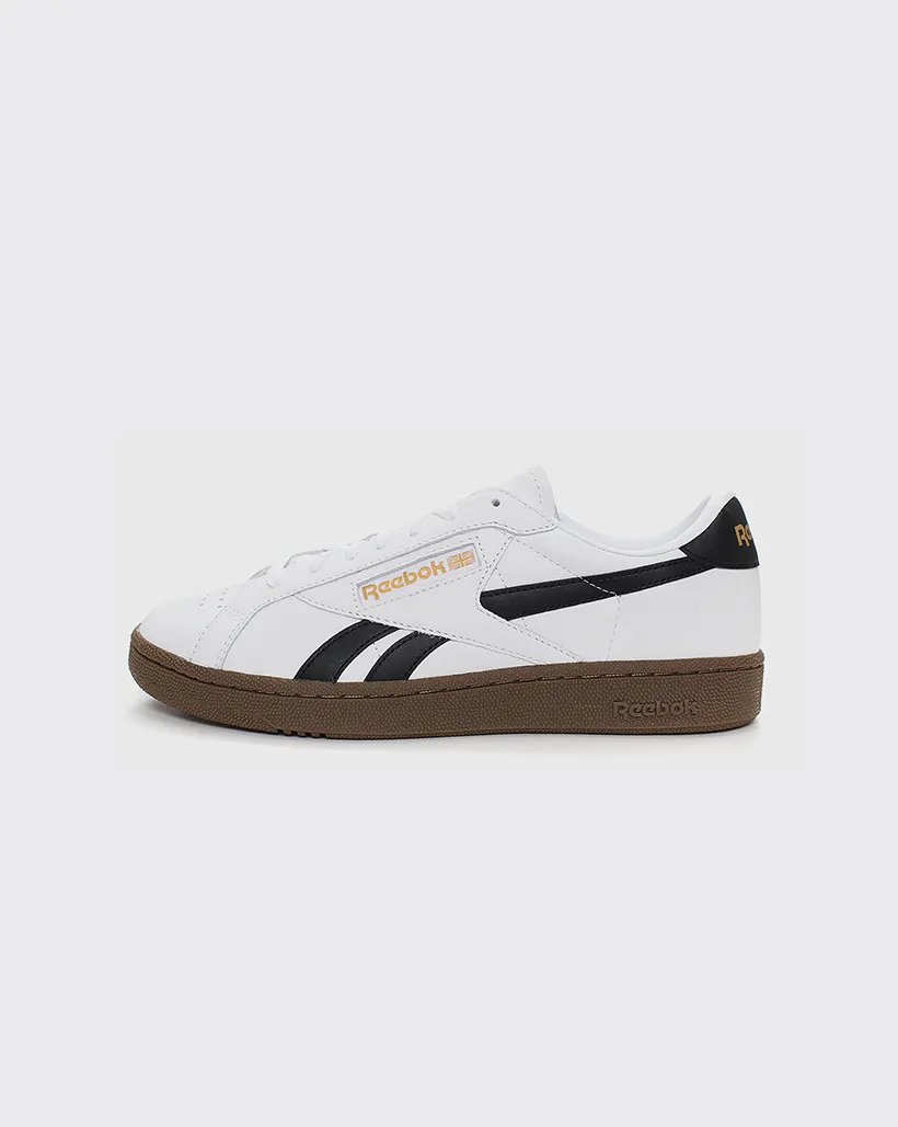 Reebok Club C Grounds UK Shoe - White/Gum Cozy Design