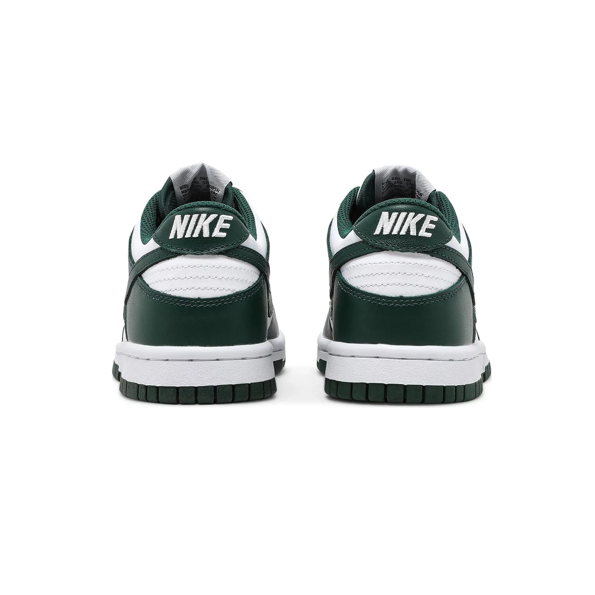 Collar Padding Durable Rubber Treads Dunk Low 'Michigan State' GS (2021)