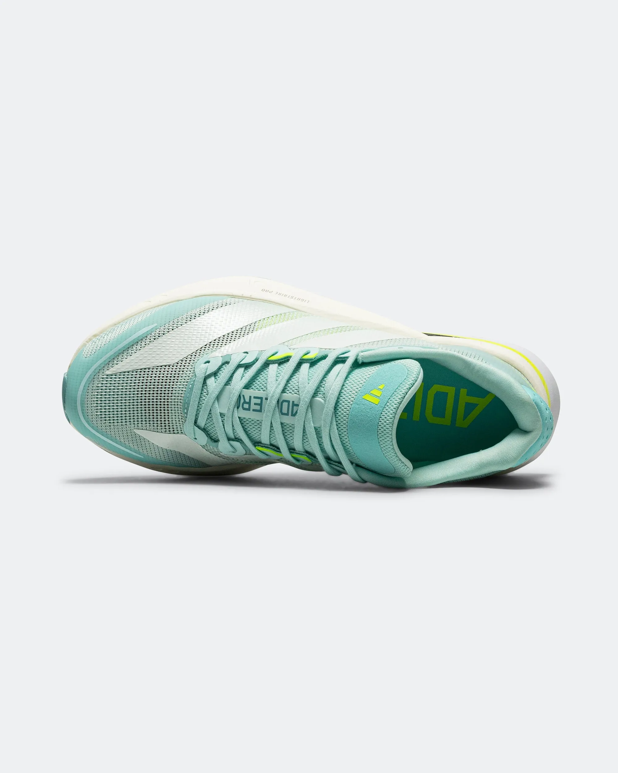 Hardwearing Low key style Womens Adizero Boston 13 - Semi Flash Aqua/Zero Metallic-Lucid Lemon