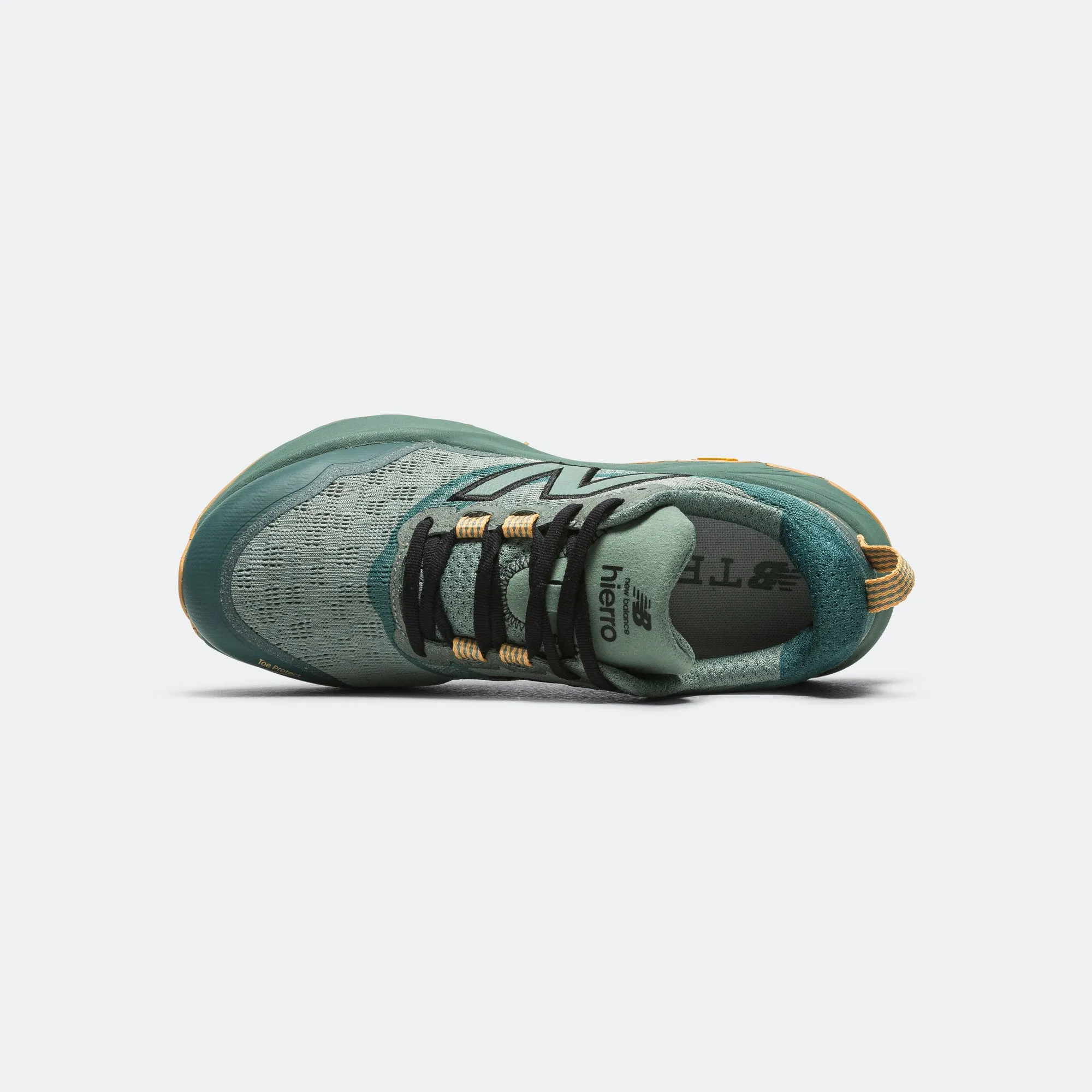 Mens Fresh Foam X Hierro v9 - Dark Juniper/Black-Dried Apricot Float Feel Tread Pattern Optimization