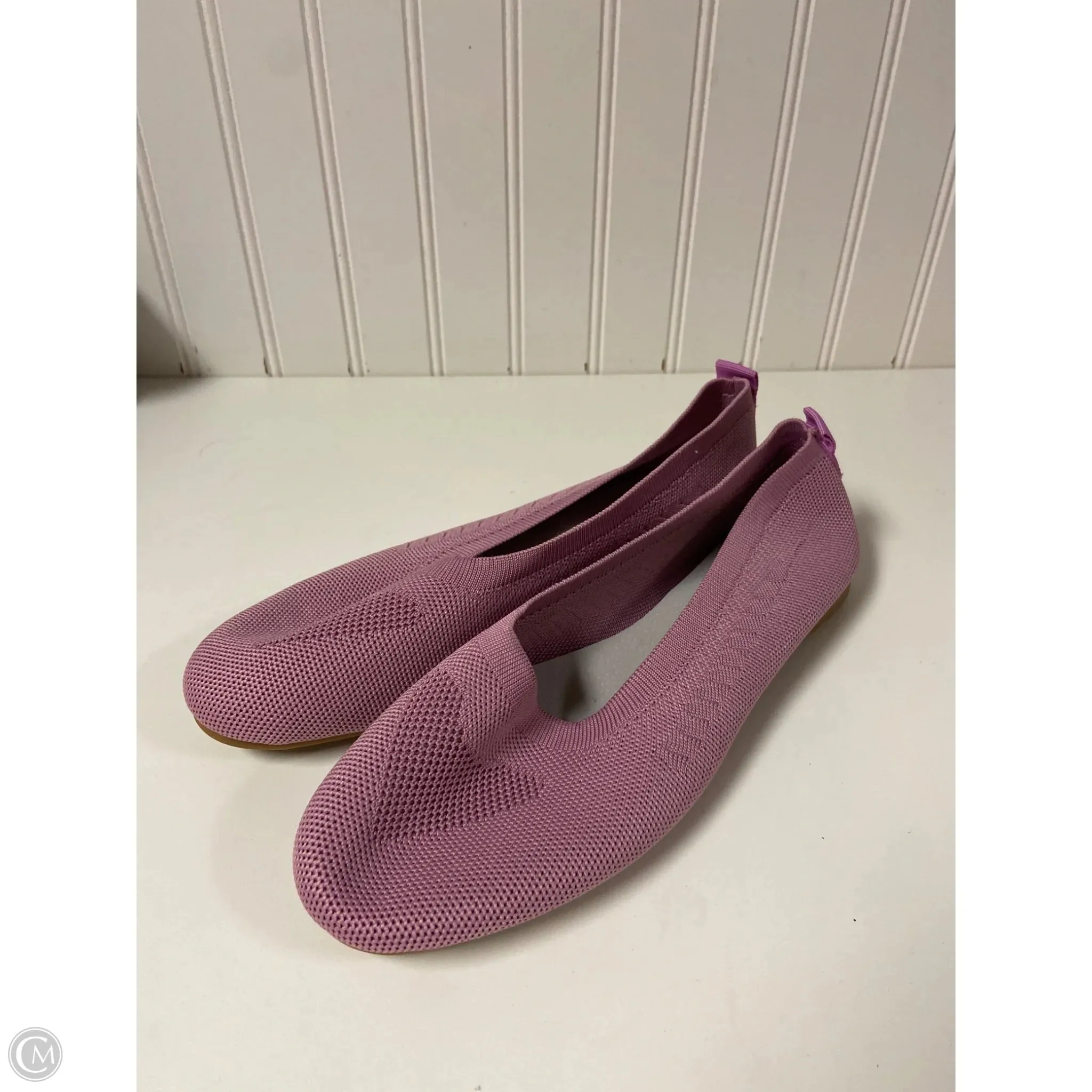Foot Shape Step Out Shoes Flats By Clothes Mentor In Purple, Size: 8.5