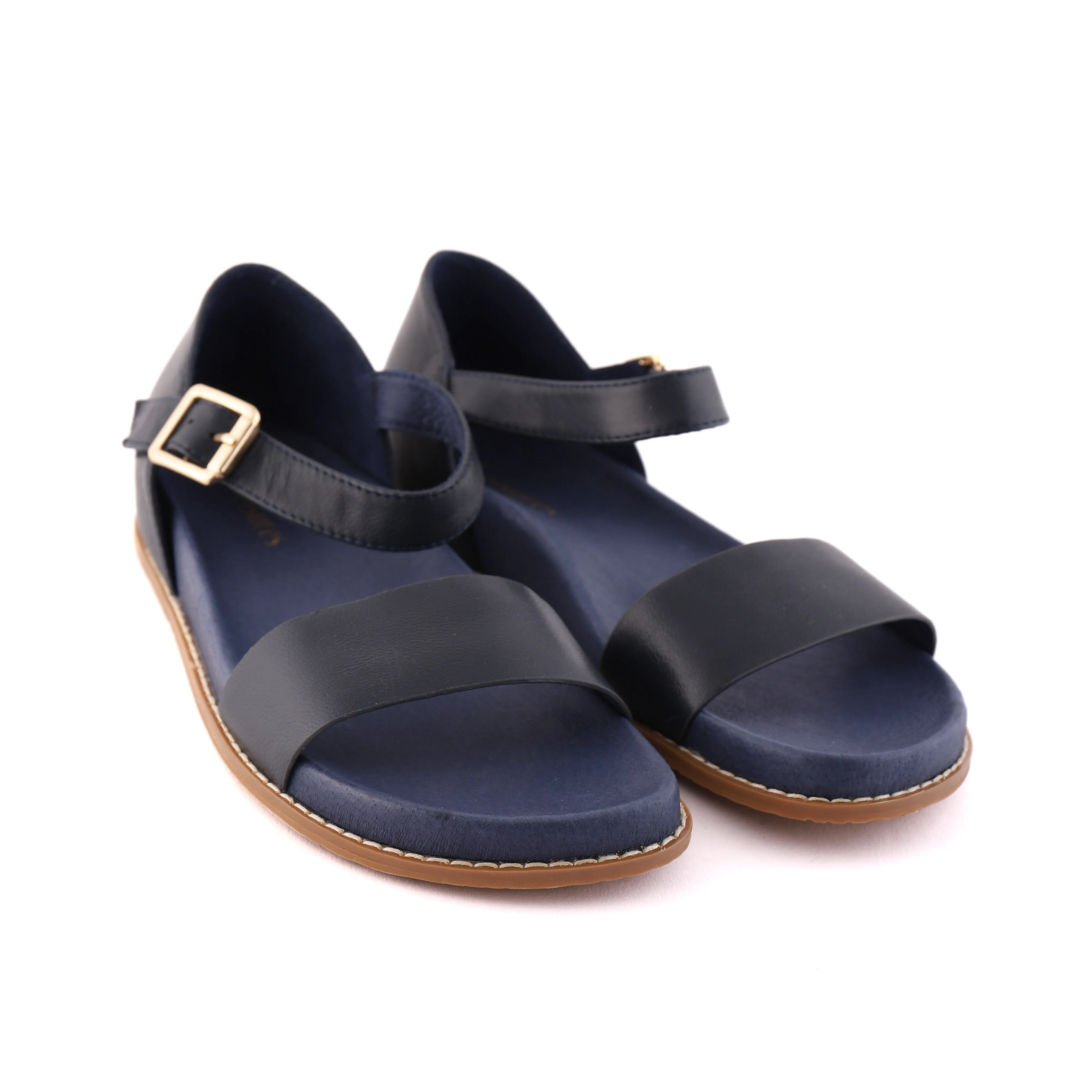 Heel Freedom Casual Footwear for Travel RENATA Navy