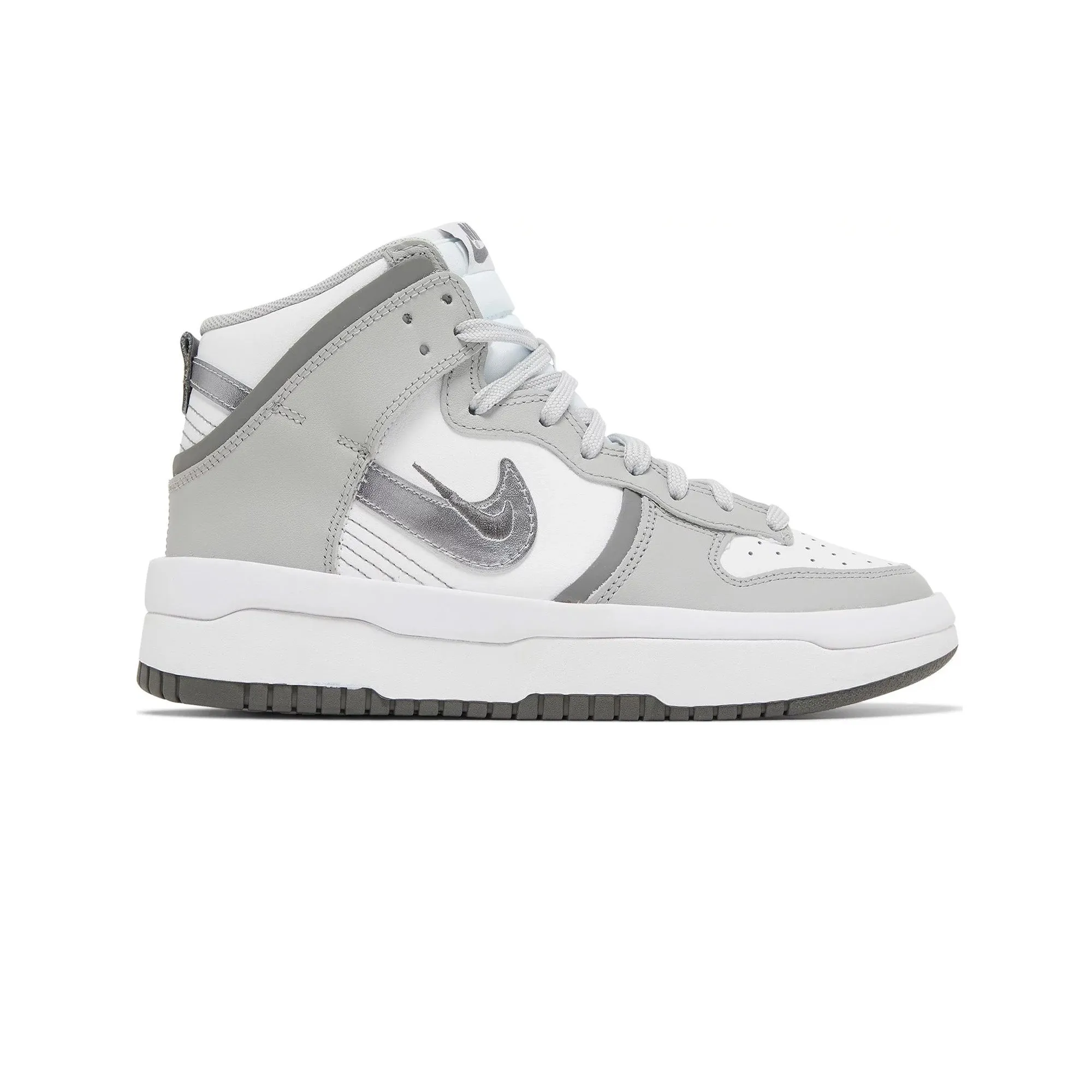 Nike Dunk High Up 'Light Smoke Grey' Women's (2022) Seamless Motion Efficiency