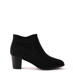 Slip Resistant Rainy Day Commuter Secure Step REYNOLD Black Sparkle