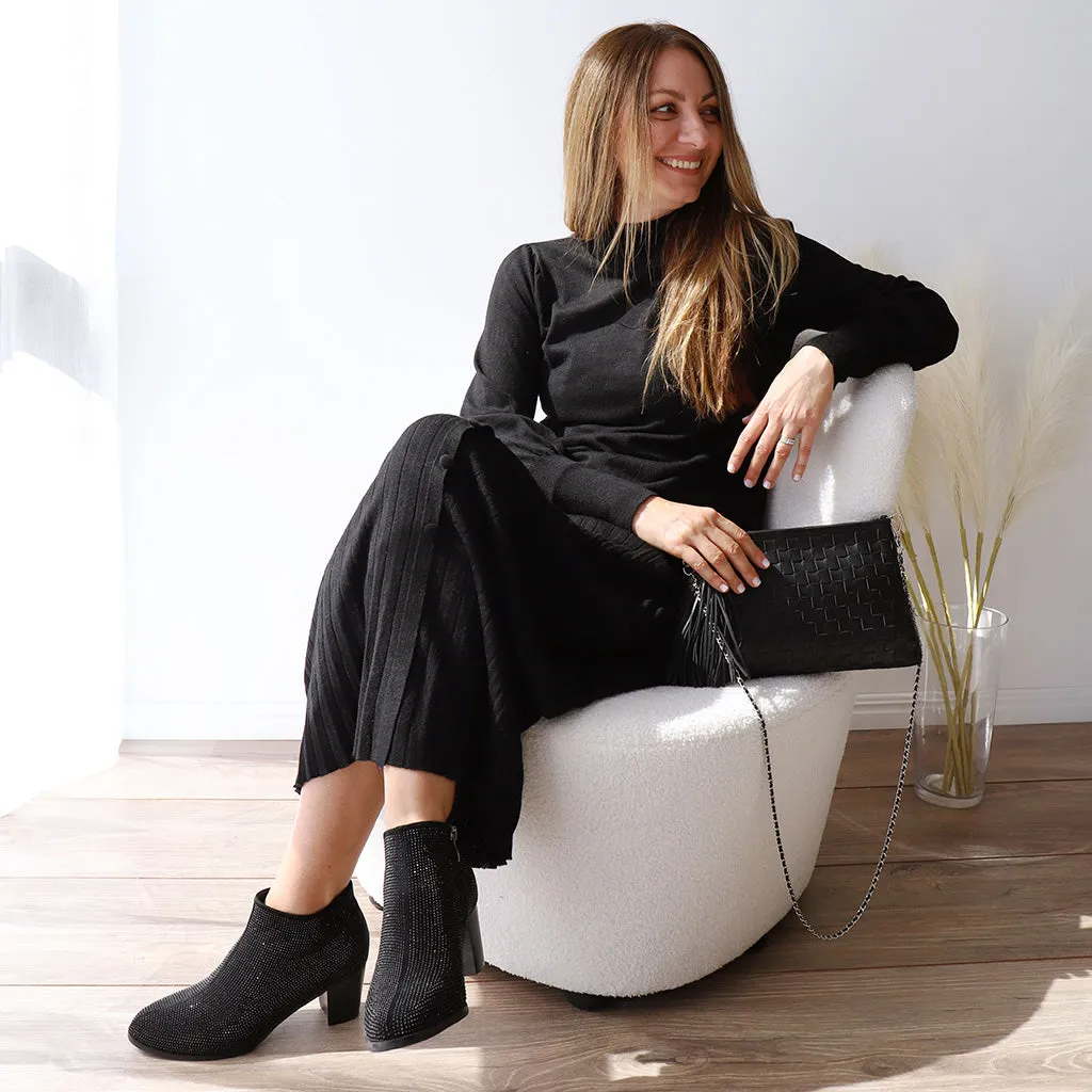 REYNOLD Black Sparkle Shock Absorbing Outdoor Trek