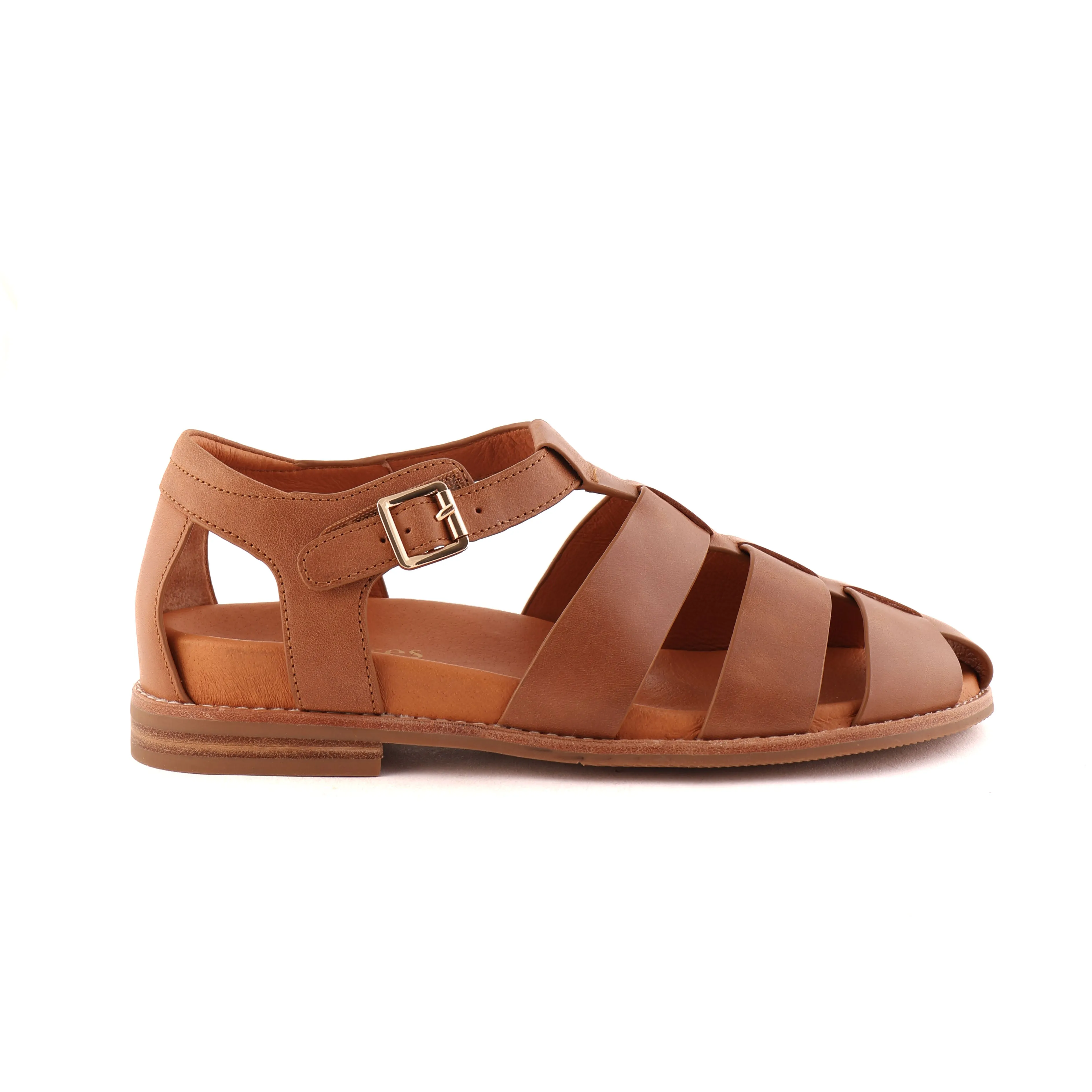 Footwear for Summer All-Day Use RISHMAN Tan