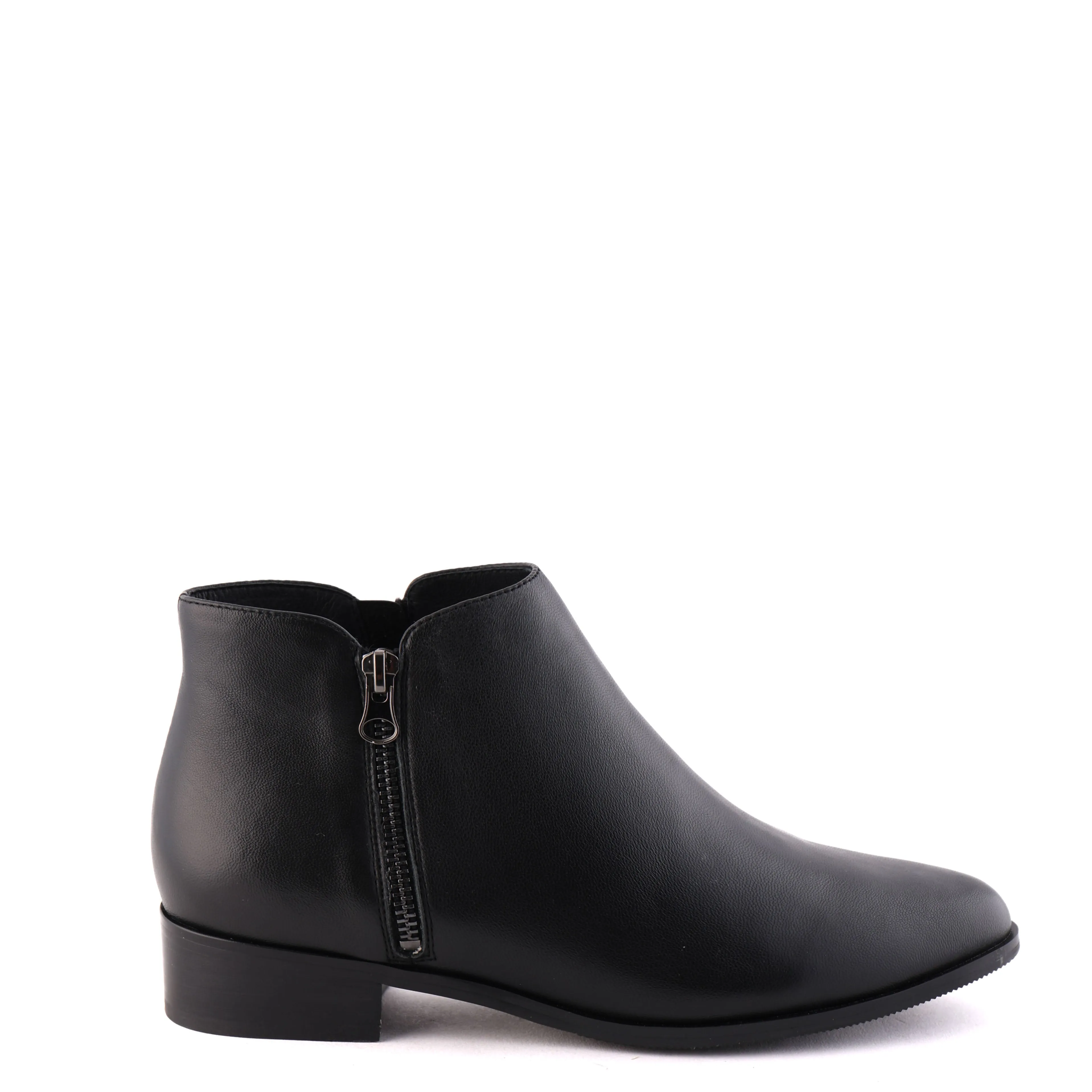 Nylon Material RIVER Black Leather