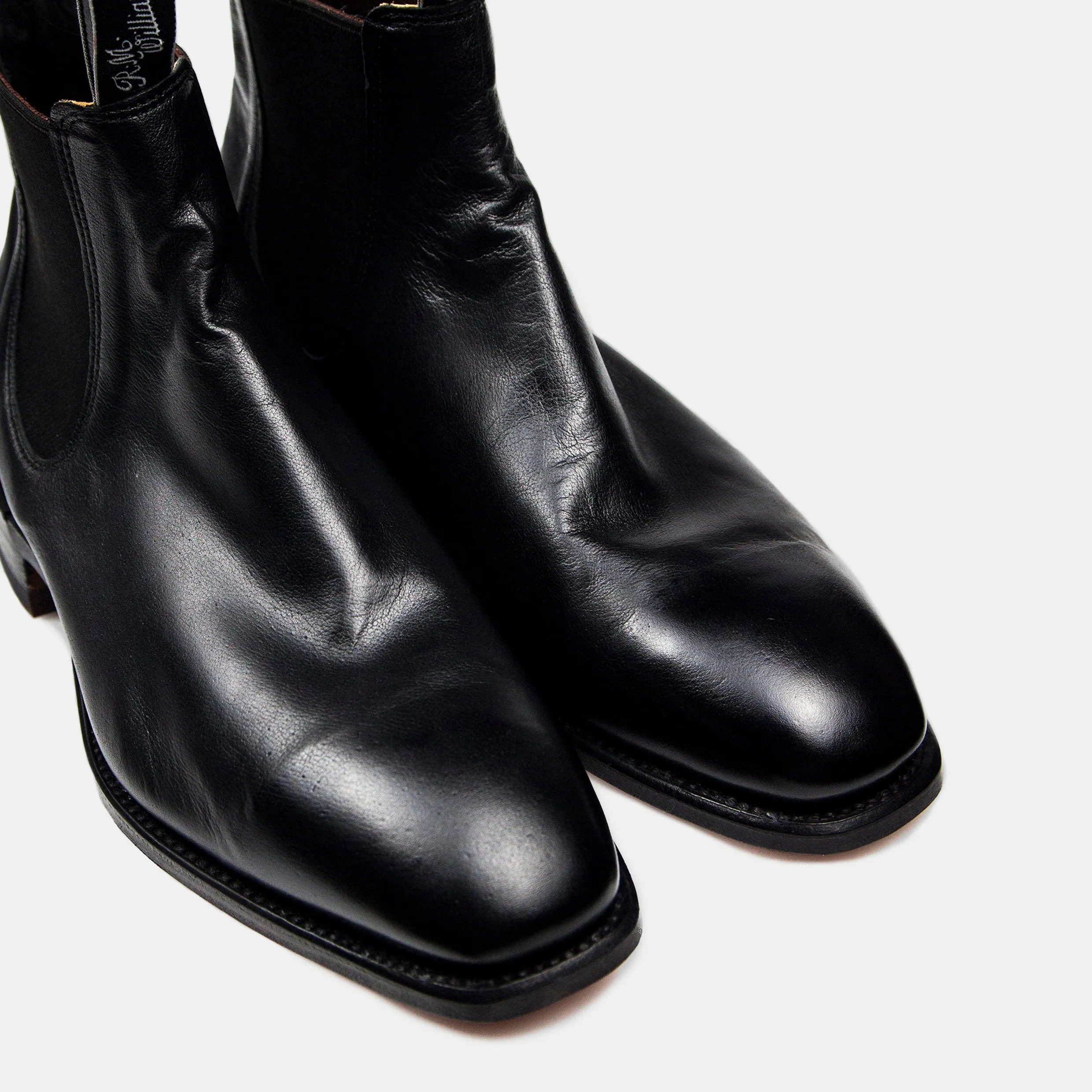 Cloudy Step R.M.Williams Craftsman Chelsea Boots Black