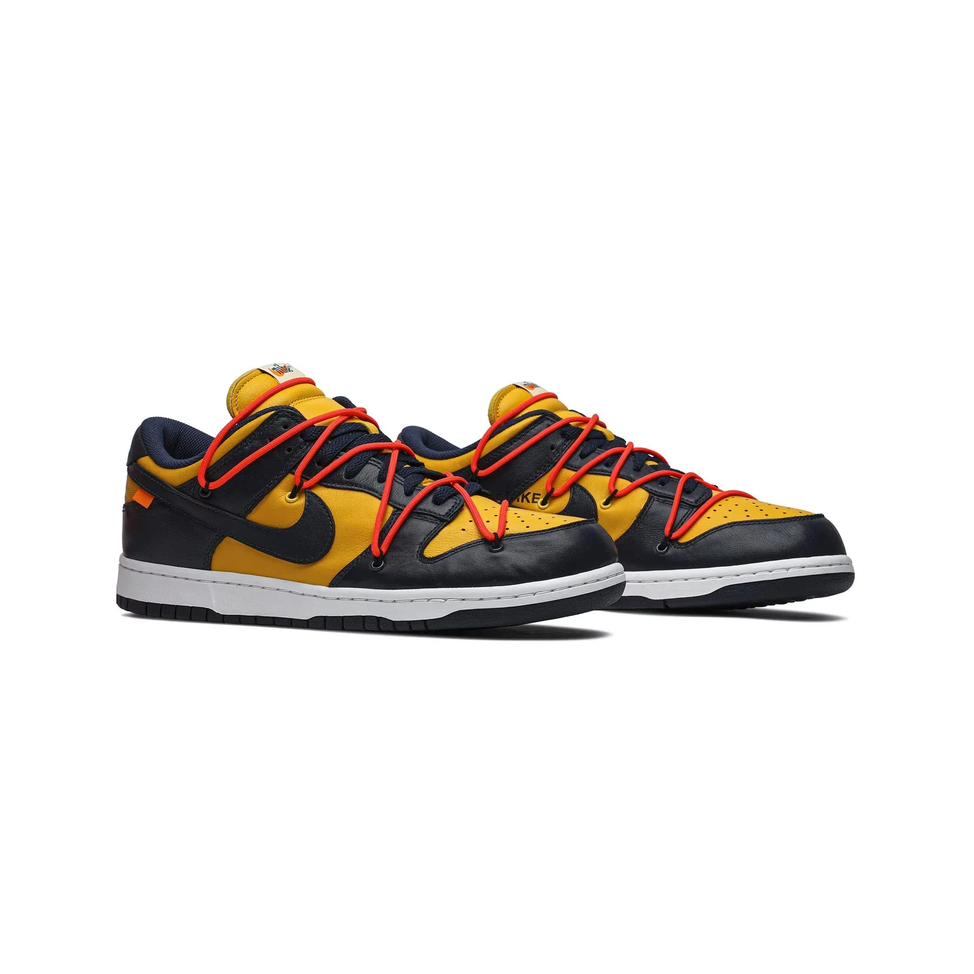 Dunk Low x Off-White - University Gold Midnight Navy (New) Base Comfort Quick Dry Fabric