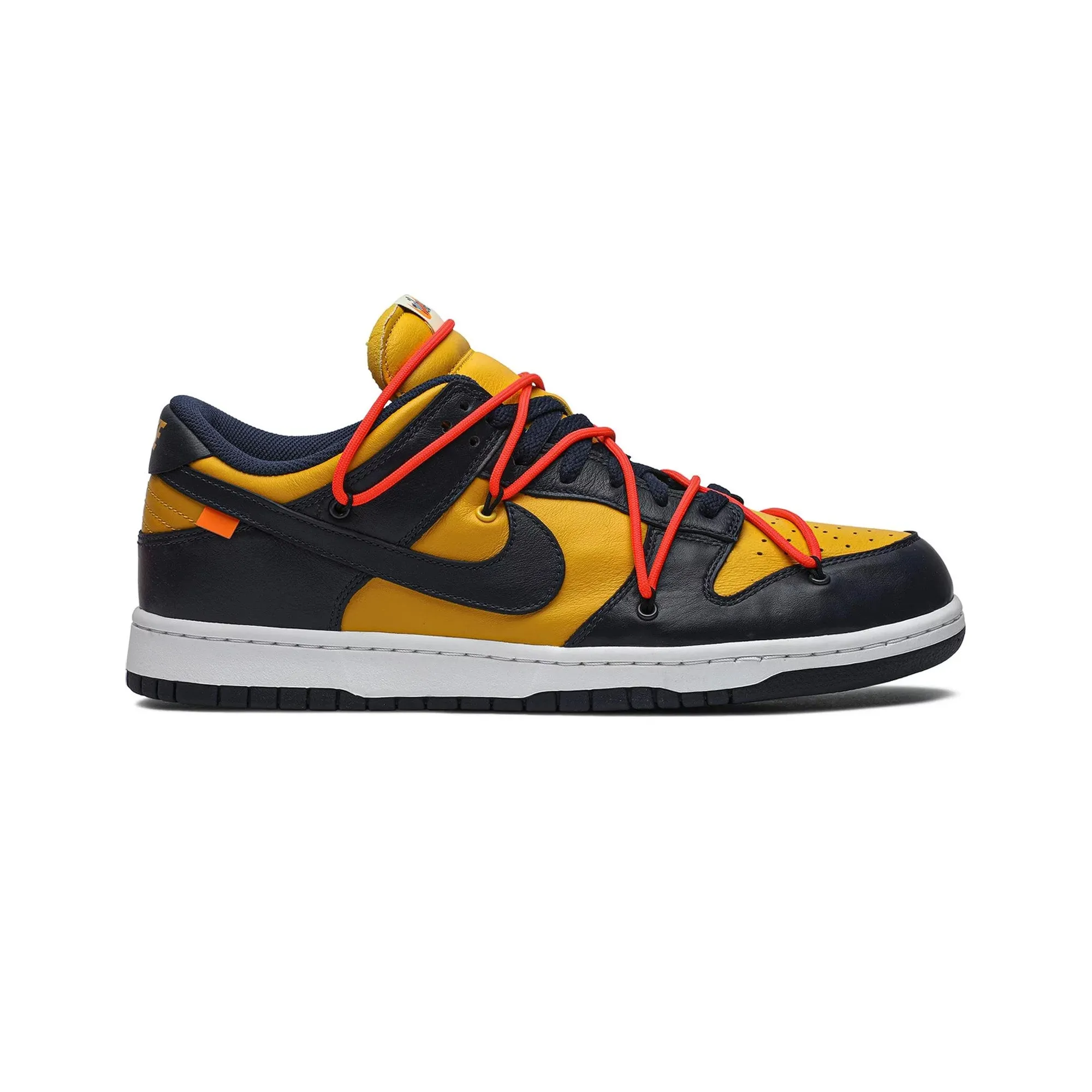 Dunk Low x Off-White - University Gold Midnight Navy (New) Walk Boost