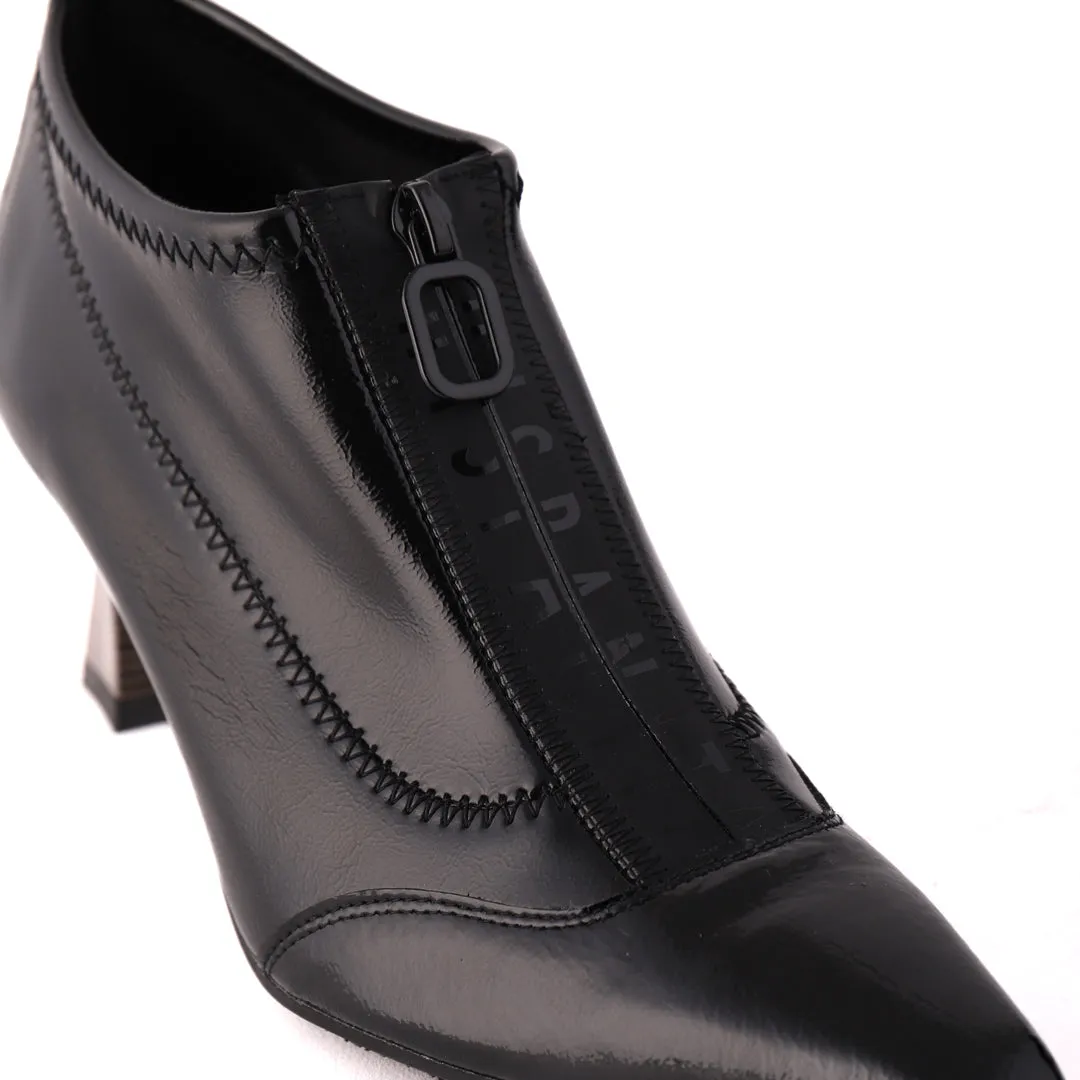 SHAI Black Patent Anti Puncture Design Trail Ready Footwear