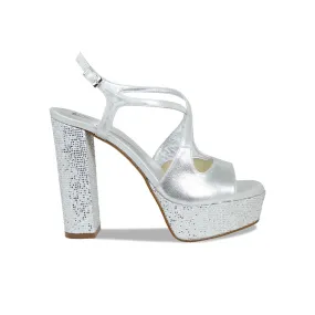 Royalty: Silver Suede & Glitter Comfort Blend