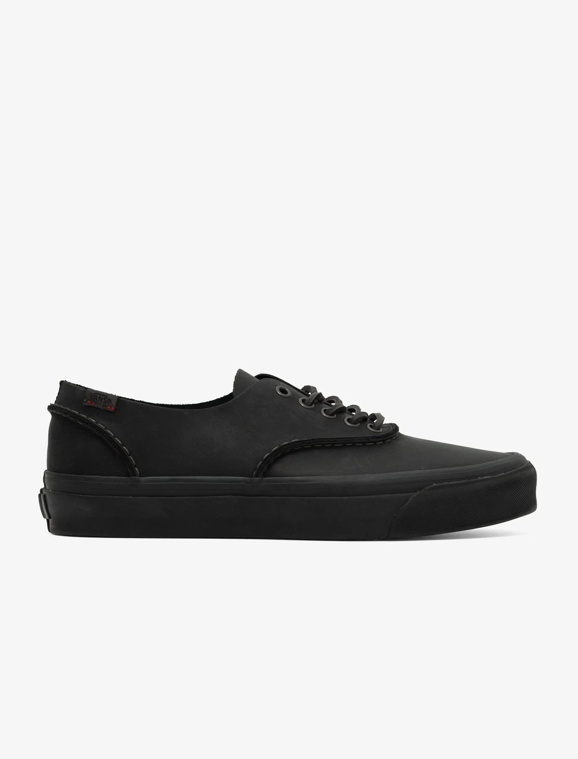 Era Moc Stitch Vibram (Black Leather) Plain look Sporty
