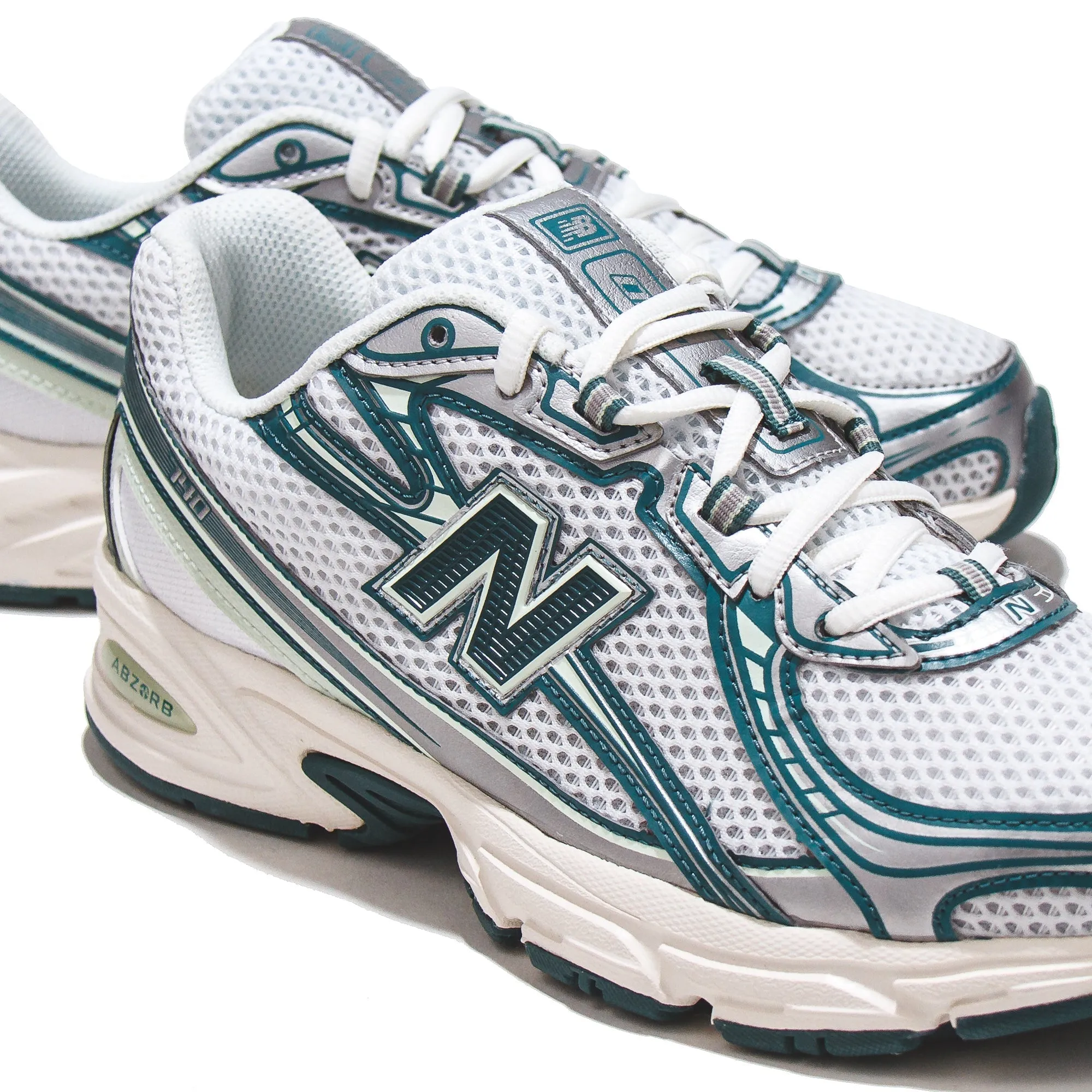 fashionable appearance shoes water - repellent - upper - feature shoes New Balance Unisex 740 White Green U740GR2
