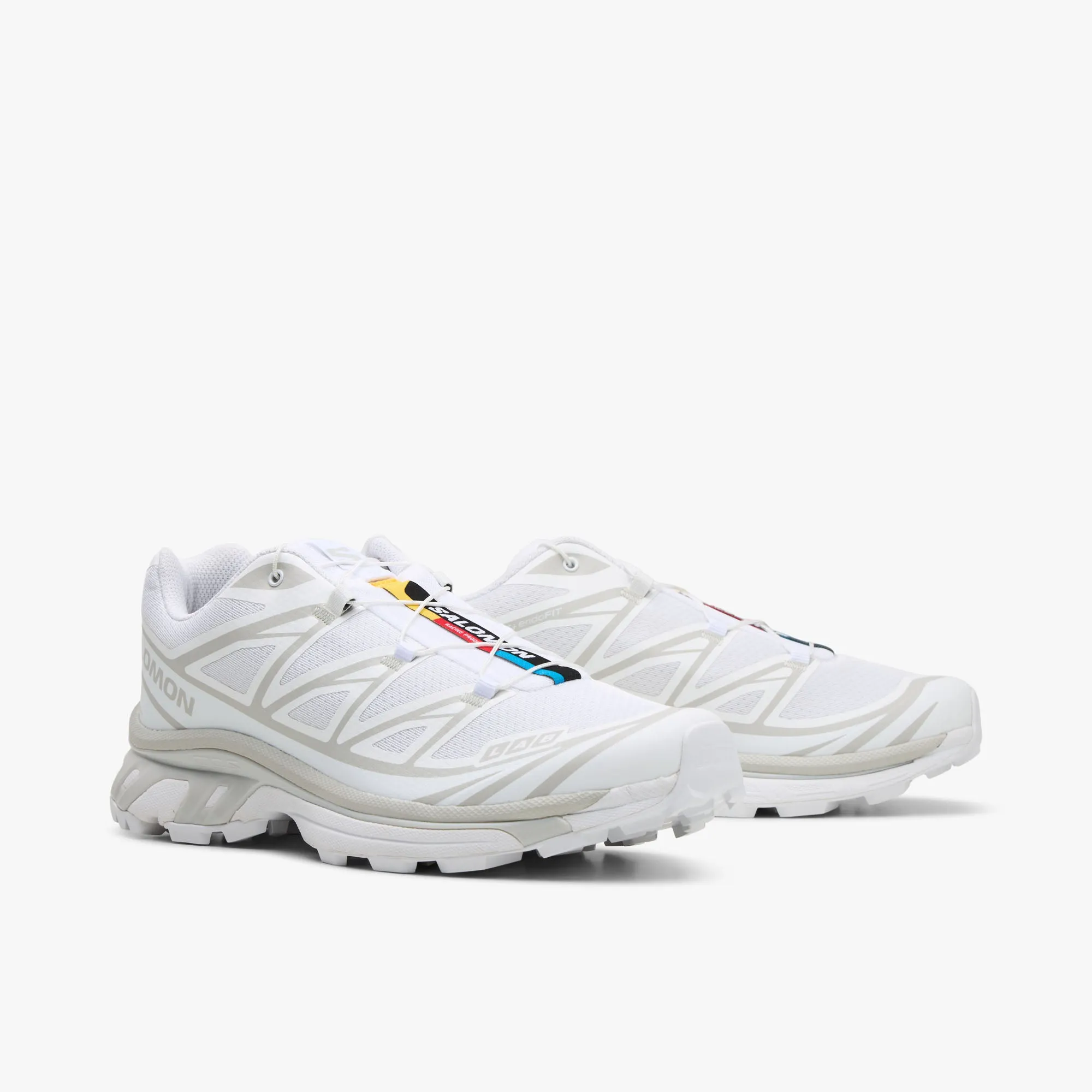 Floral Pop Salomon Advanced XT-6 White / White - Lunar Rock