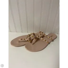 Goal Step Easy Wear Sandals Flats By Inc In Cream, Size: 8