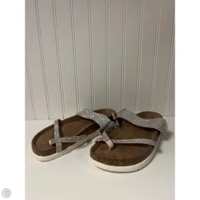 Simple Touch Sandals Flats By Madden Nyc In Tan, Size: 9