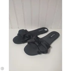 Quick Change Sandals Flats By Zigi Soho In Black, Size: 7.5