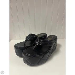 Photo Day Sandals Heels Platform By Clothes Mentor In Black, Size: 8