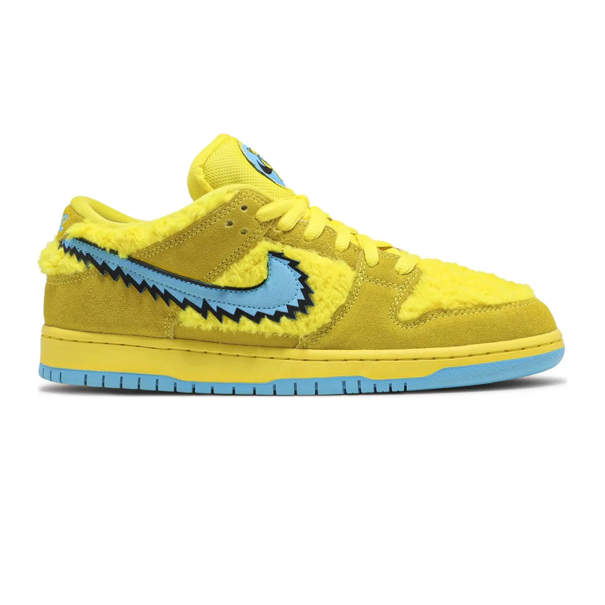 SB Dunk Low 'Grateful Dead Bears Opti Yellow' (2020) Abrasion Shield