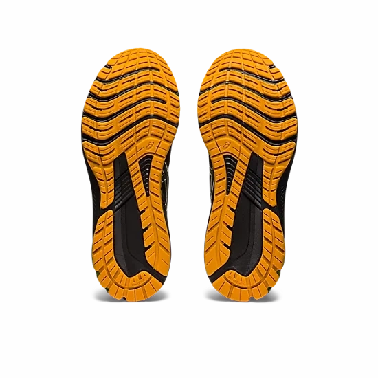 running on a gravel road Secure Foot Lock Men's Asics GT-1000 11 GTX Black/Ink Teal