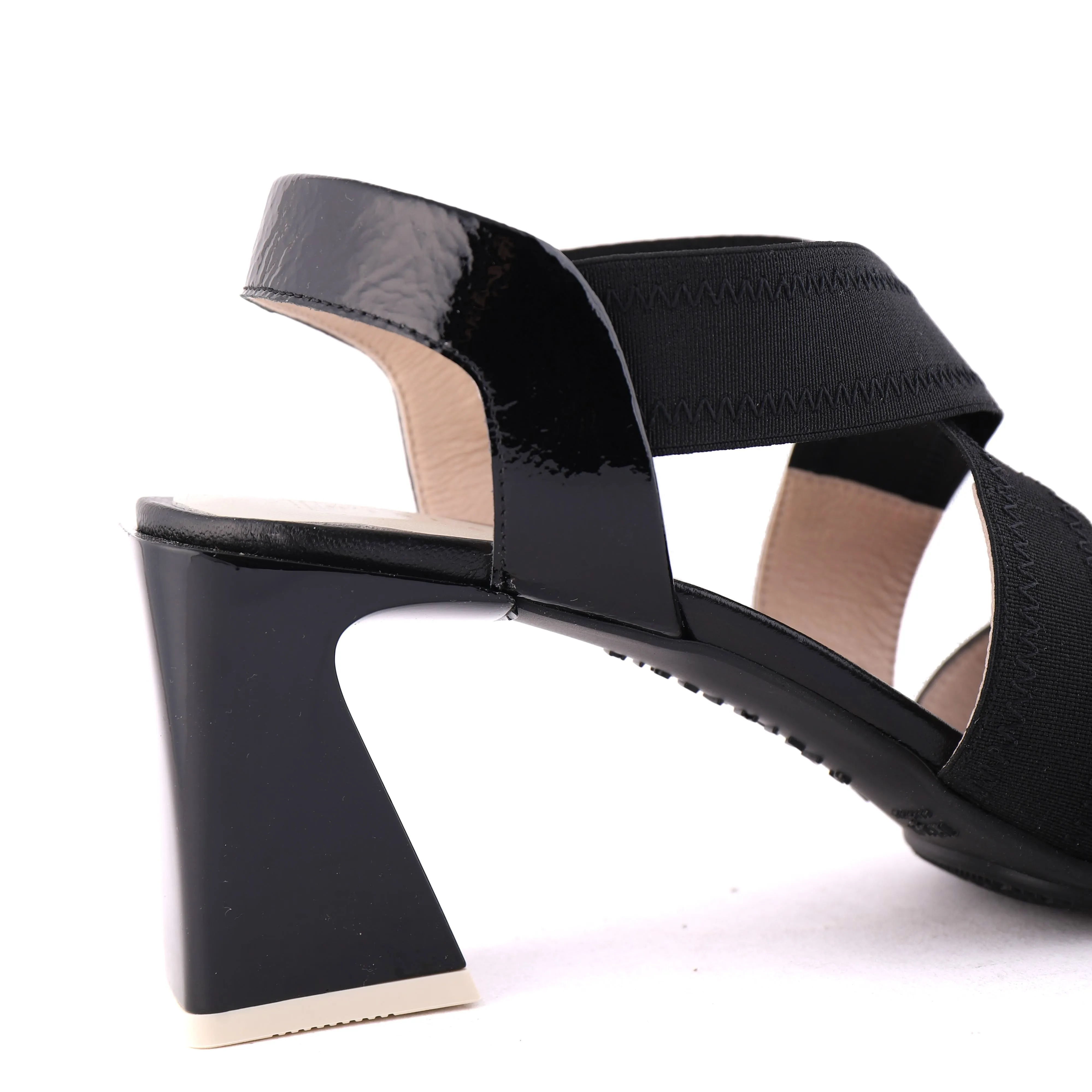 Light Breathable Thermoplastic Outsole SEOUL Black Patent