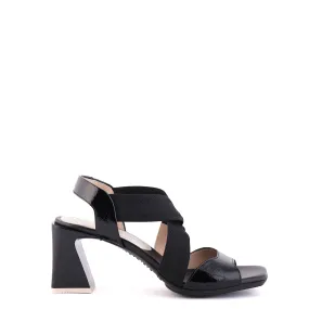 Slip Resistant Tread Pattern SEOUL Black Patent