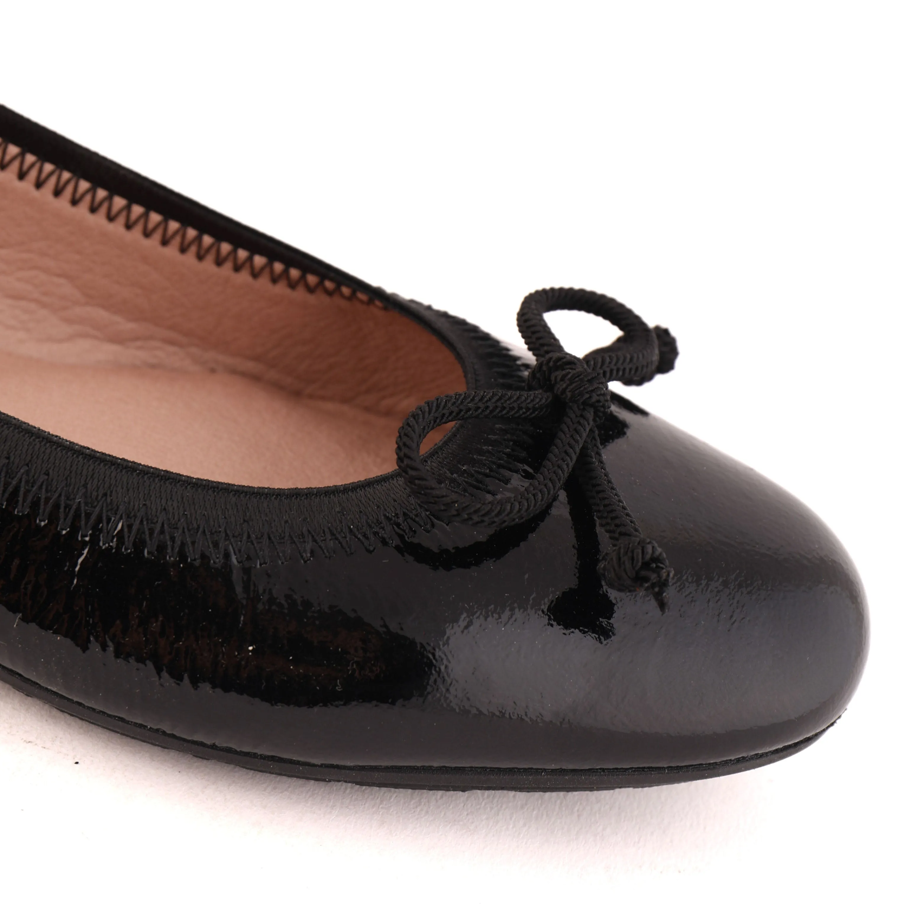 SHAWN Black Patent Class Glow