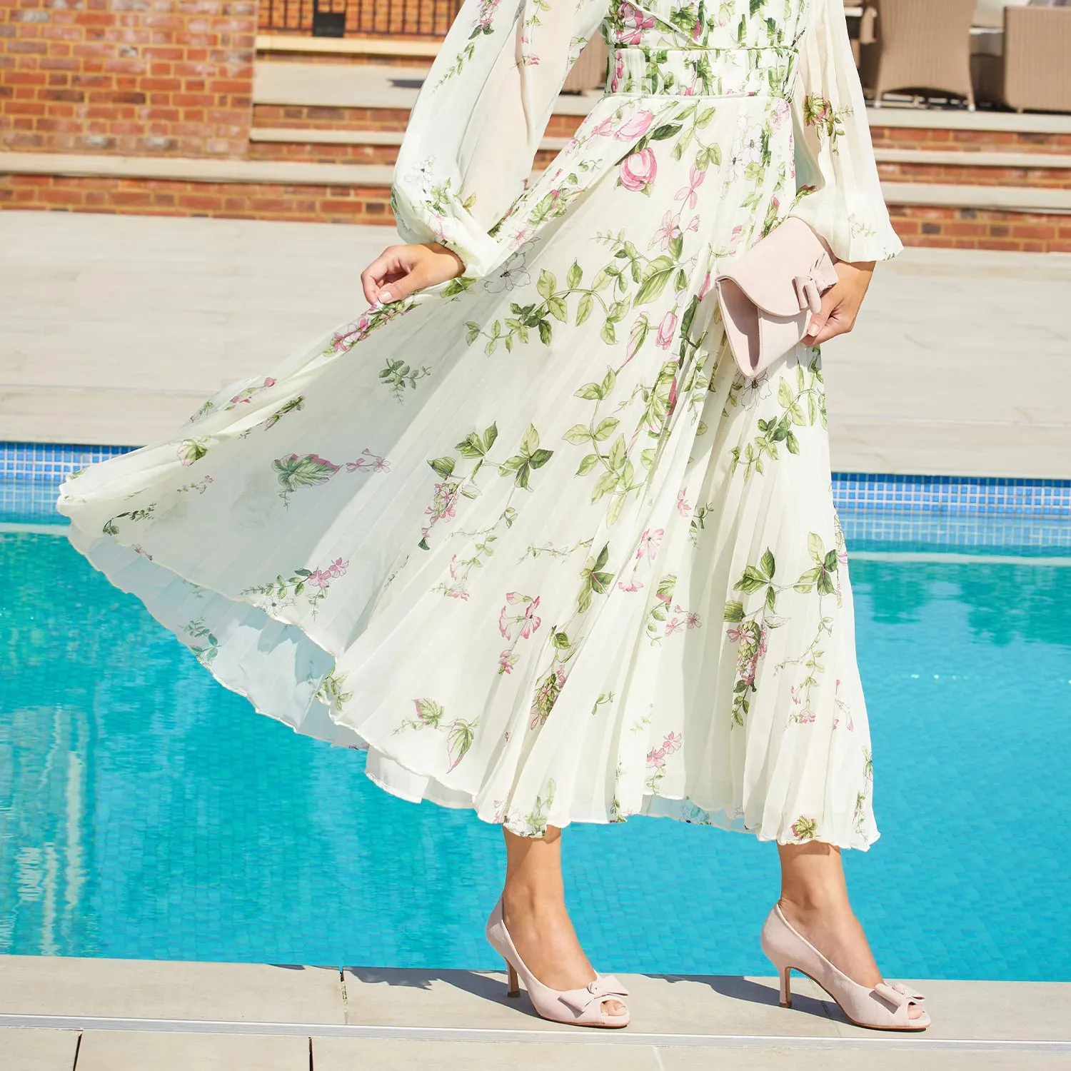 MeshMaterial Shelby: Blush Suede