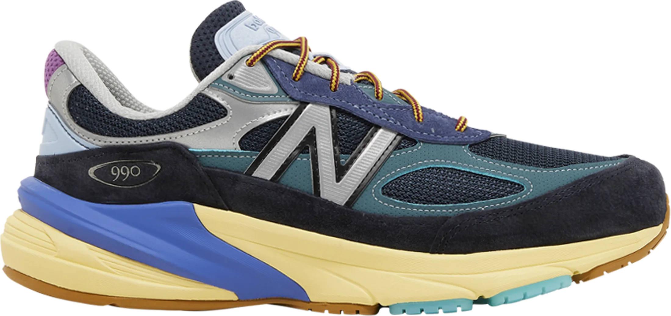 Action Bronson x 990v6 Made in USA 'Lapis Lazuli' - M990AC6 Easy Lace System men's sports shoes