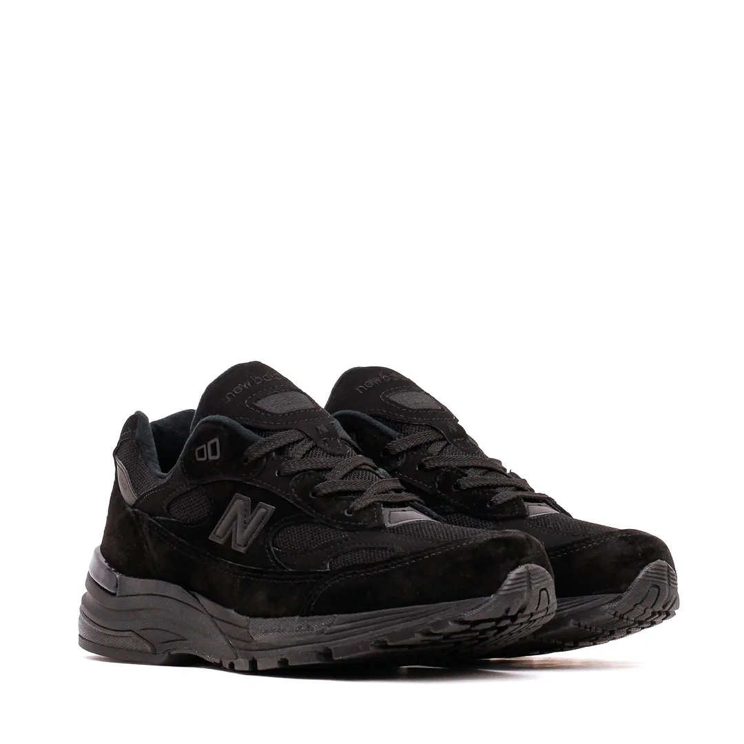 suitable for kids New Balance Unisex Made in USA 992 Triple Black U992TB