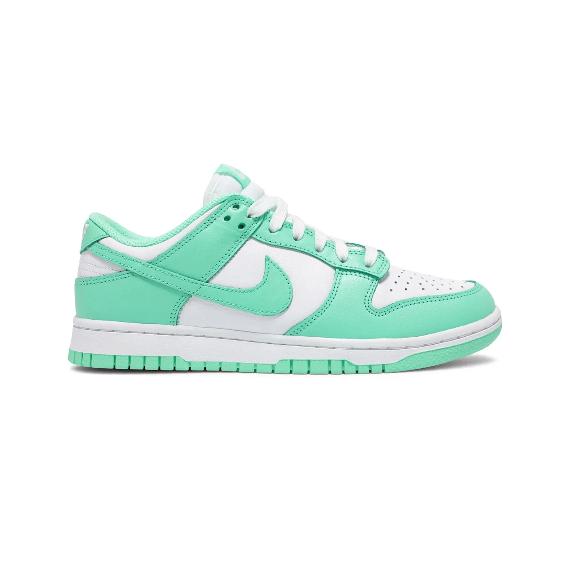 Nike Dunk Low 'Green Glow' Women's (2021) Balanced Curve