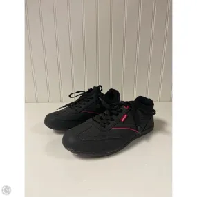 Durable Walk Lace Up Design Shoes Athletic By Levis In Black, Size: 6.5