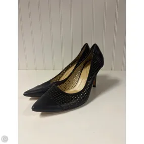 Memory Foam Padding Impact Dispersing Heel Shoes Designer By Kate Spade In Black, Size: 8.5