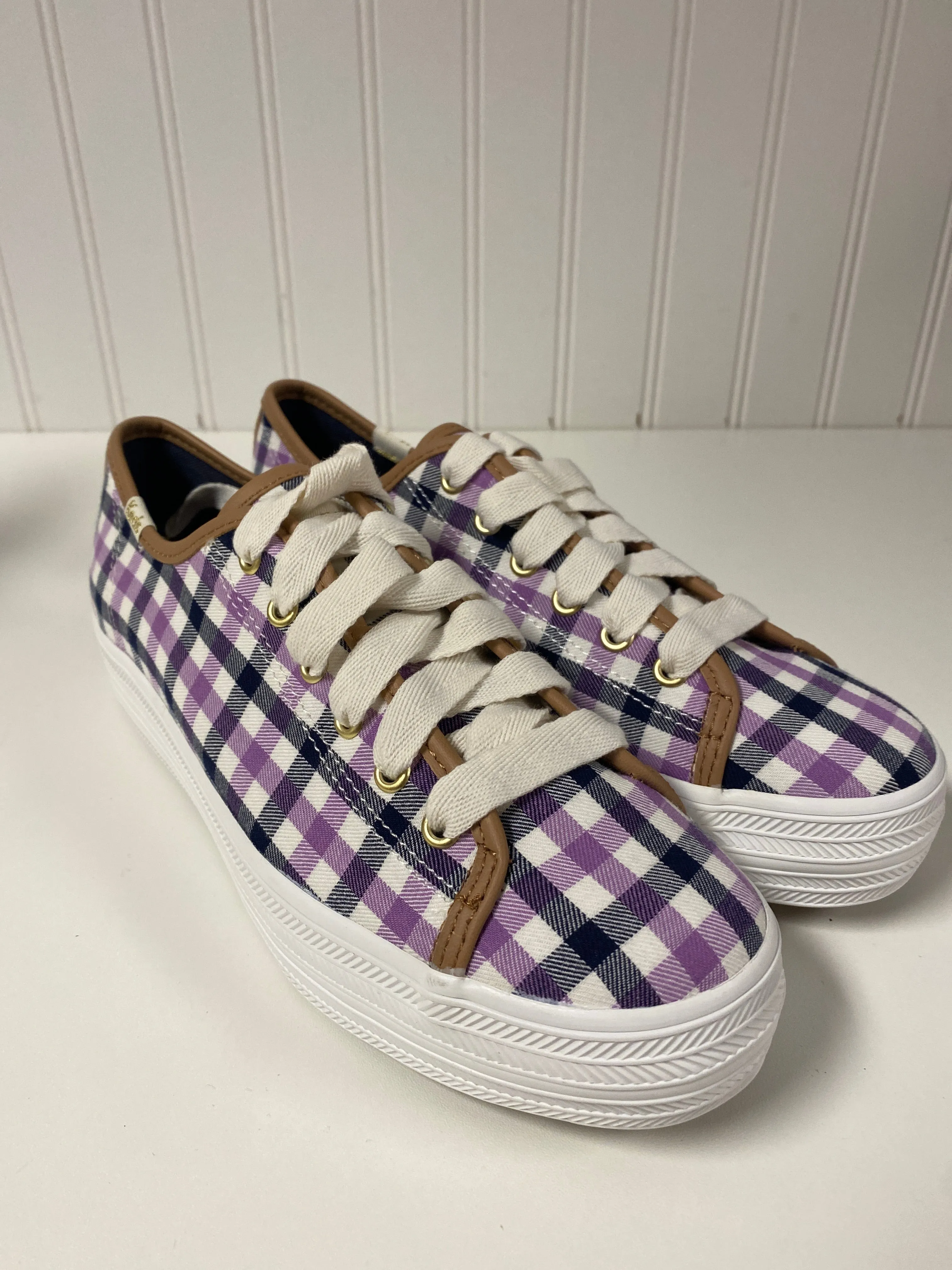 Shoes Designer By Kate Spade In Purple, Size: 7.5 Good Grip