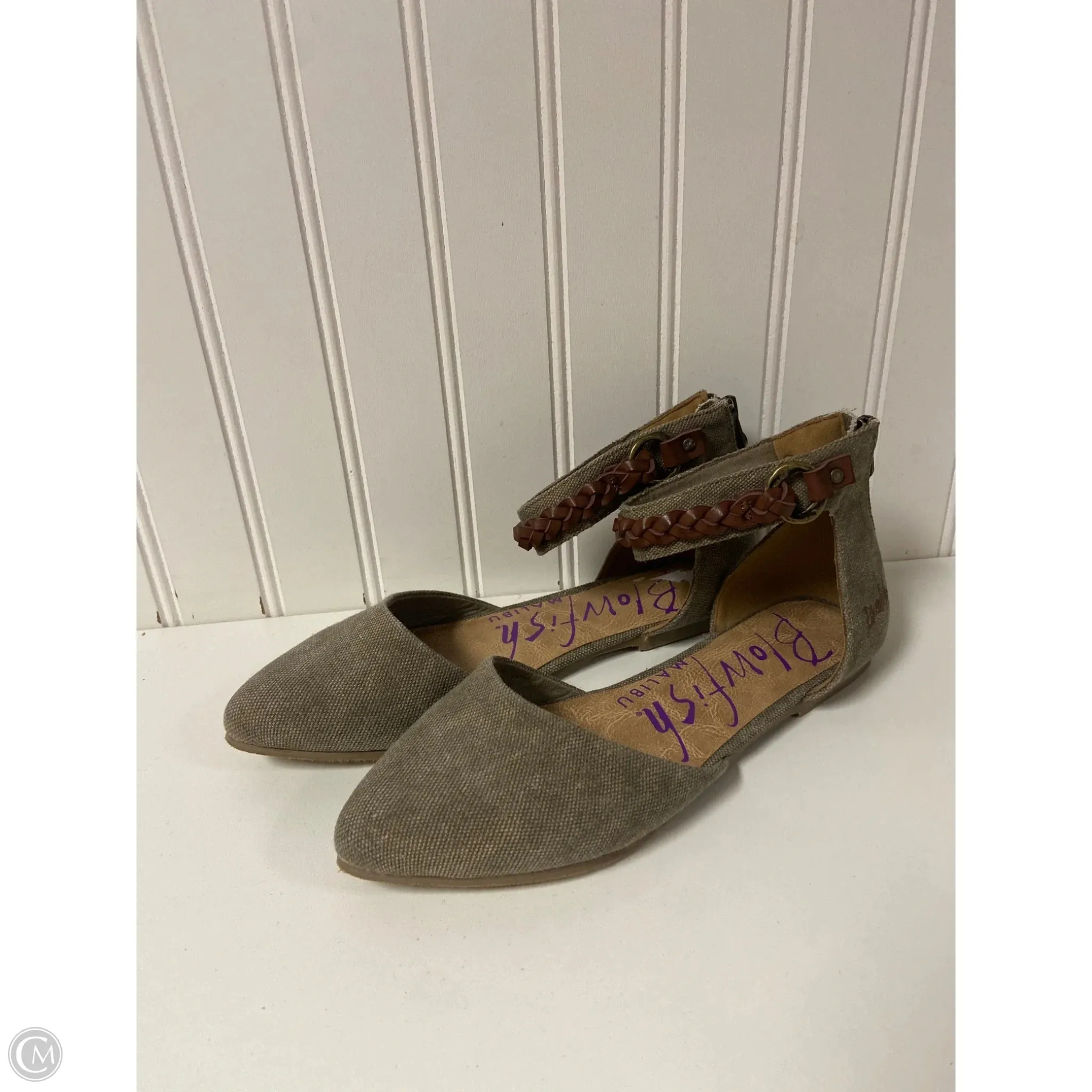 Soft Motion Air Mesh Shoes Flats By Blowfish In Taupe, Size: 6.5