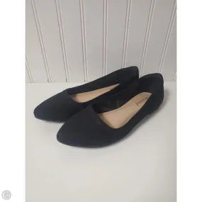 Shoes Flats By Clothes Mentor In Black, Size: 6 Warm Interior Travel Pair